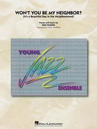 cover Won't You Be My Neighbor? Jazz Ensemble sheet music cover